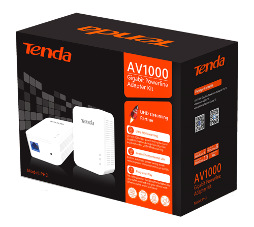 Tenda Powerline Adapter Kit