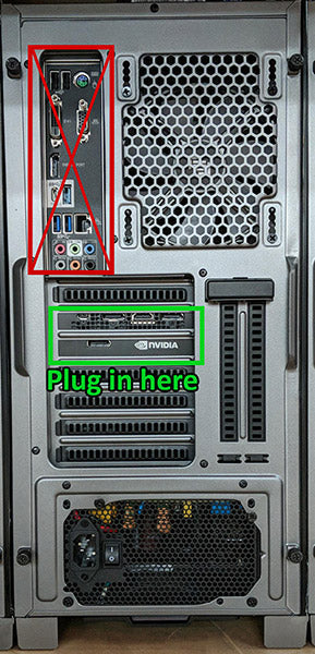 Gaming PC Has No Picture? Check the Monitor Connection